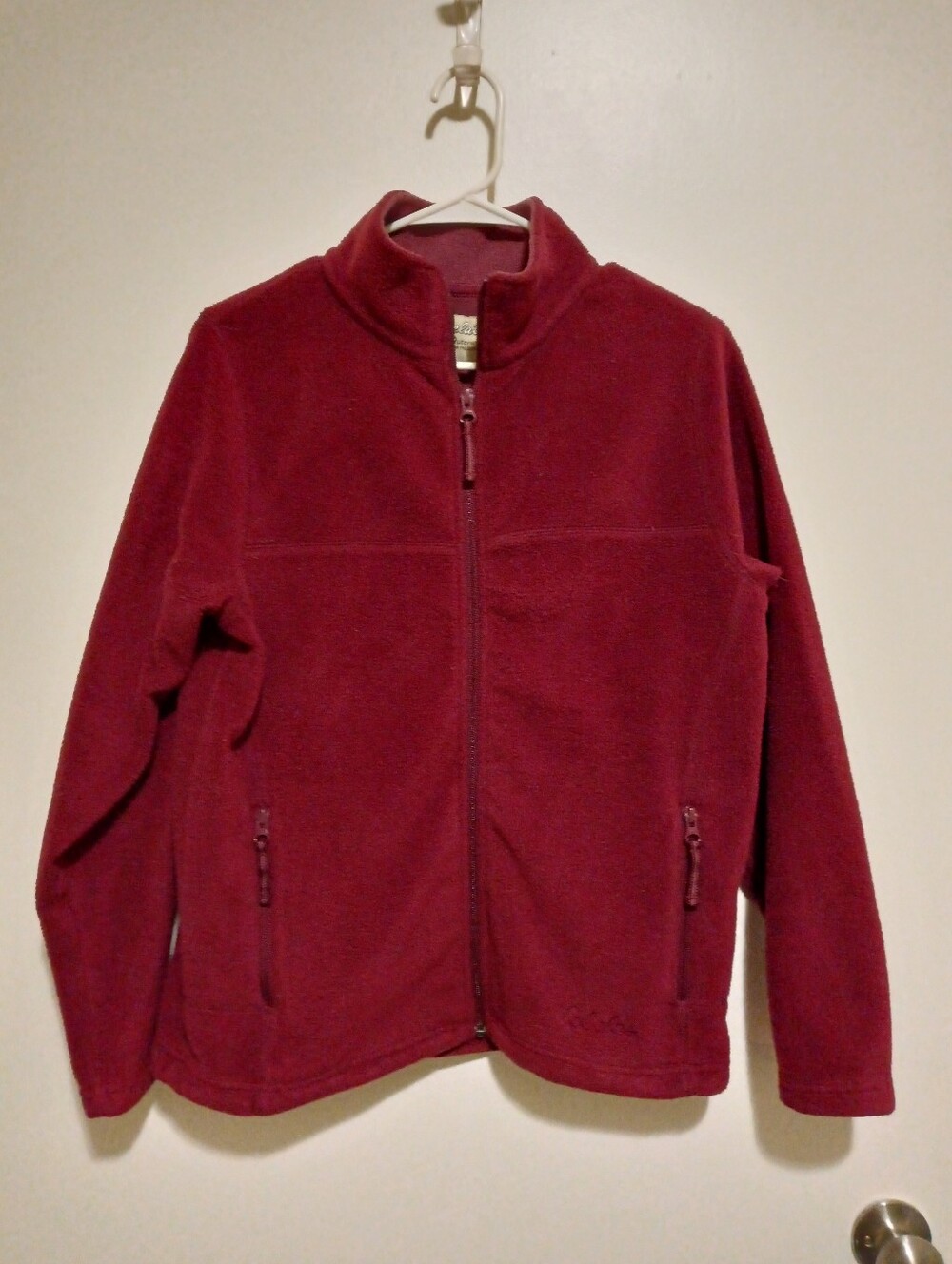 Cabela's Maroon Fleece Jacket